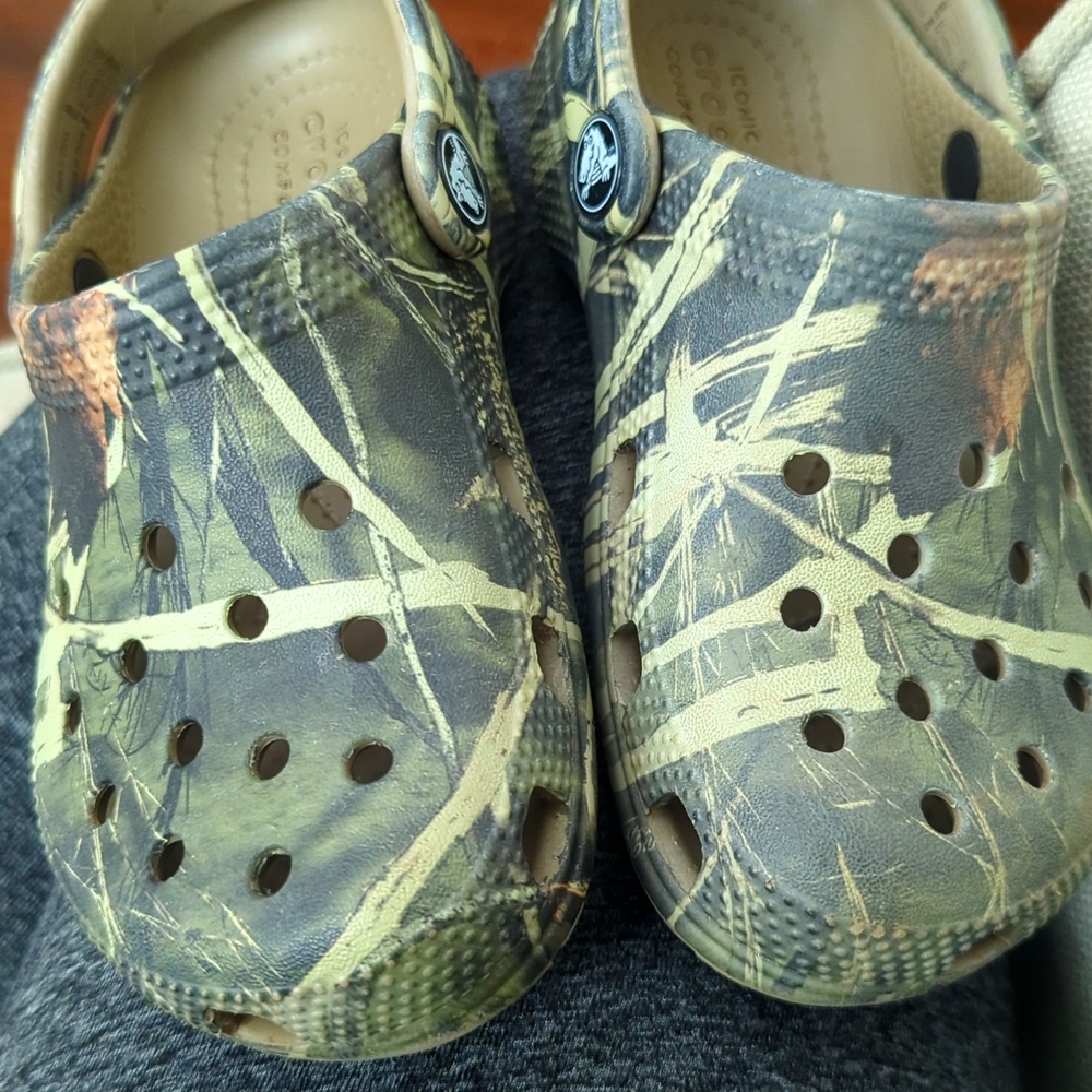 Camo Crocs